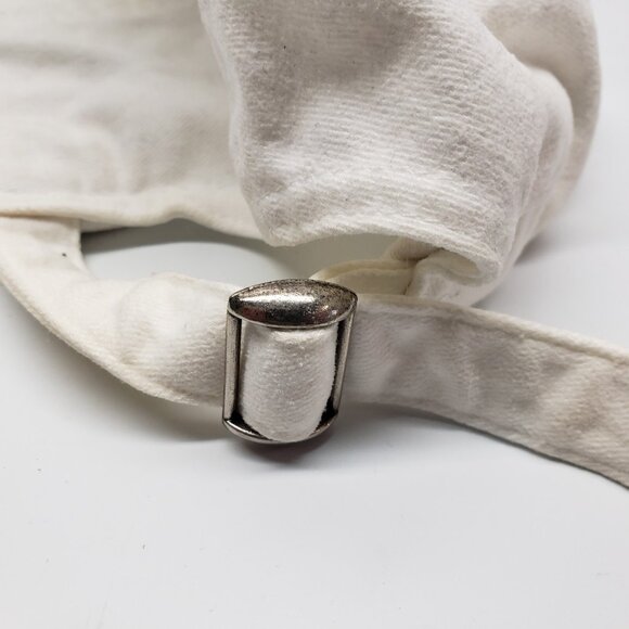 AC DC Hat White Red Logo Embroidered Adjustable Strap KC Caps Cotton - Picture 9 of 13